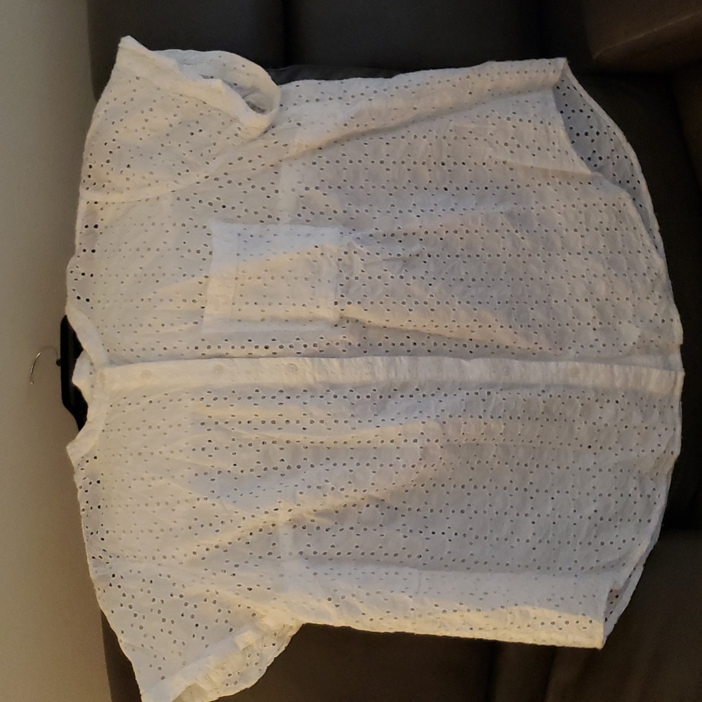 Lace top, LOFT Plus, L